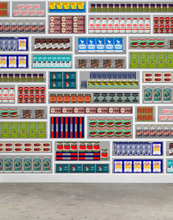 Supermarket Wallpaper