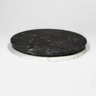 Doppio Round Marble Serving Board