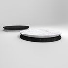 Doppio Round Marble Serving Board