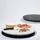 Doppio Round Marble Serving Board
