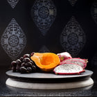 Doppio Round Marble Serving Board