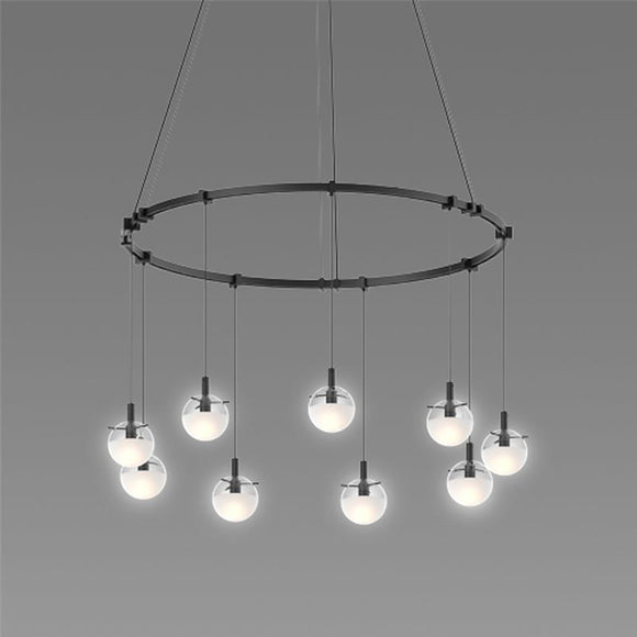 Suspenders Ring Multi Light Pendant Light