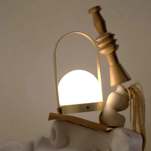 Carrie Portable Indoor/Outdoor LED Lamp