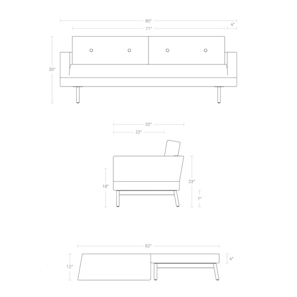 One Night Stand Sleeper Sofa