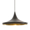 Beat Wide LED Pendant Light  option Black