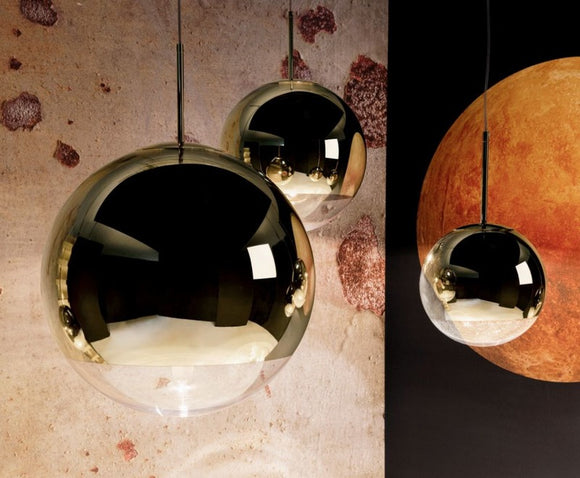 Mirror Ball Pendant Light