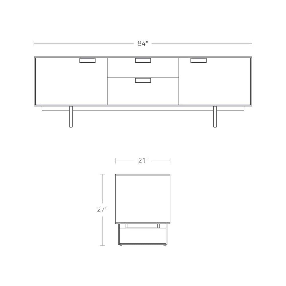 Series 11 2 Door/2 Drawer Console