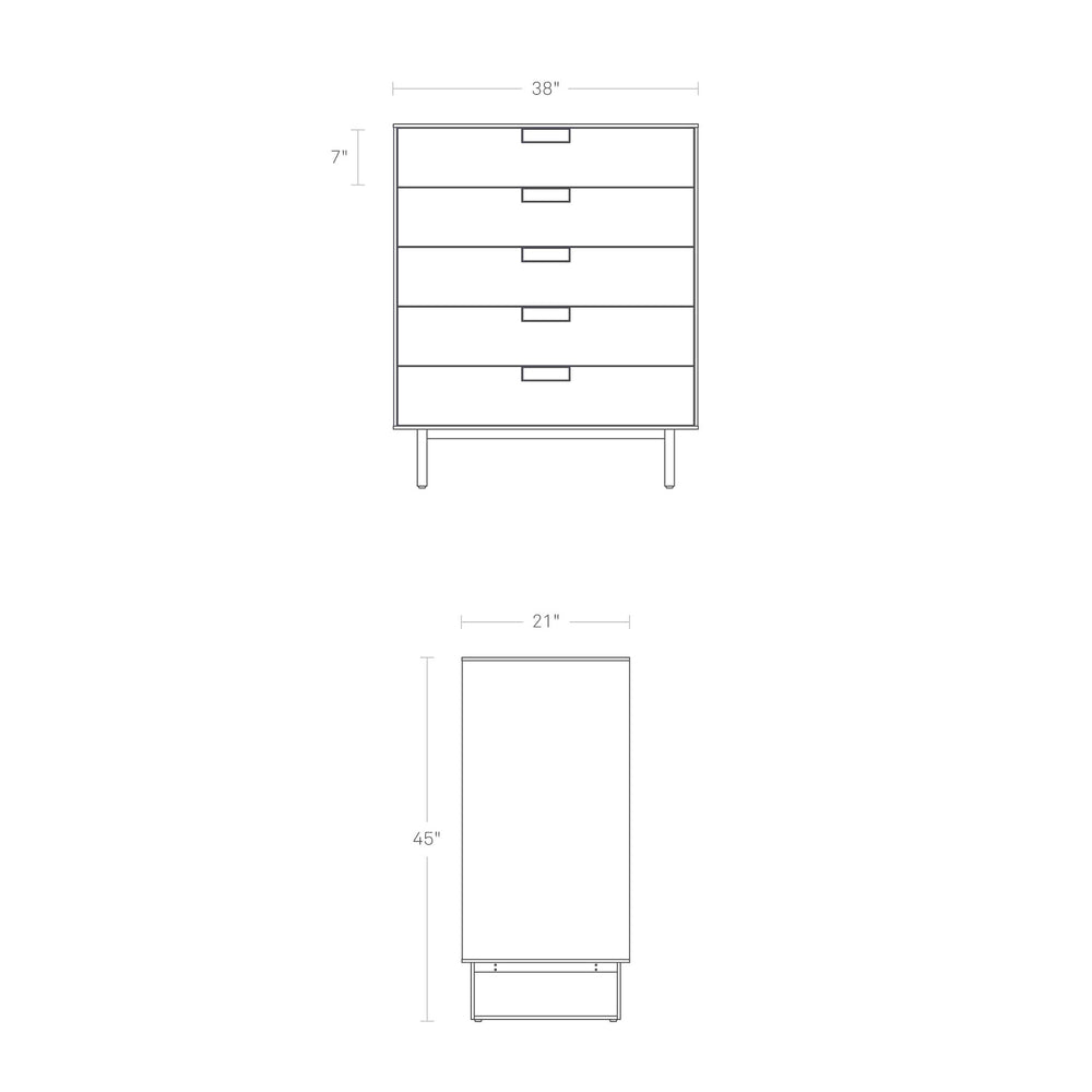 Series 11 5 Drawer Dresser