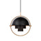 Multi-Lite Pendant Light  option Brass / Charcoal Black