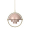 Multi-Lite Pendant Light  option Brass / Rose Dust
