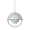 Multi-Lite Pendant Light  option Brass / Sea Grey