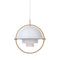 Multi-Lite Pendant Light  option Brass / White
