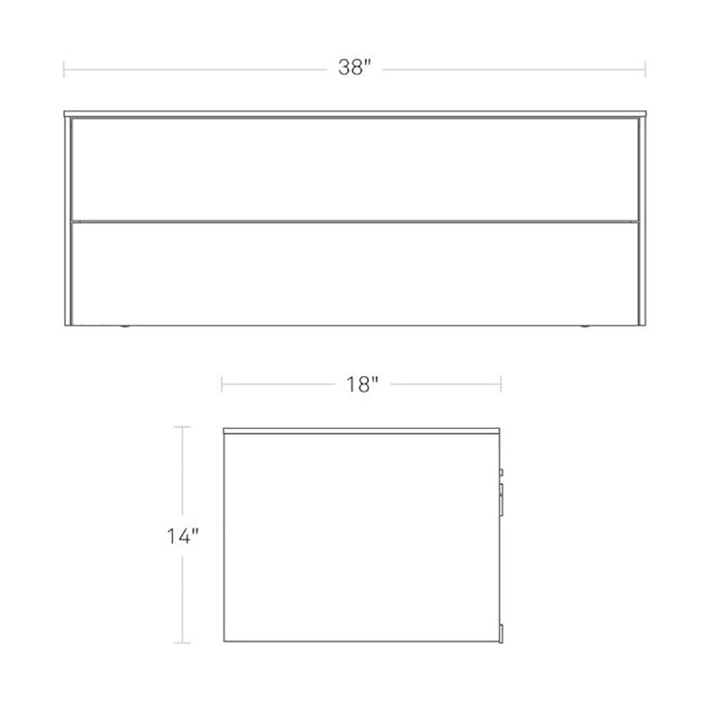 Wonder Wall 2.0 2 Drawer Cabinet
