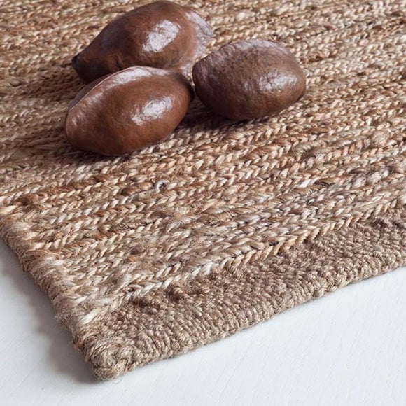 Knitted Natural Rug