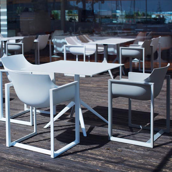 Wall Street Outdoor Armchair (Set of 2)