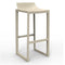 Wall Street Bar Stool (Set of 4)  option Basic Ecru