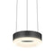 Corona 6" Pendant Light  option Satin Black