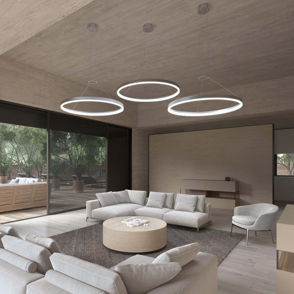 Corona Rings Pendant Light