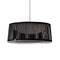Solis Drum Pendant Light  option Black