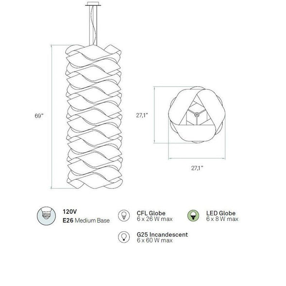 LZF Link Chain Suspension 2Modern LZF Link Chain Suspension 2Modern