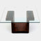 SQG22 Rectangular Side Table  option Walnut