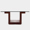 SQG28 Square Side Table  option Walnut