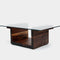 SQG42 Rectangular Coffee Table  option Walnut