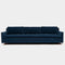 Up Three Seater Sofa  option Admiral Velvet 2-A