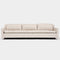 Up Three Seater Sofa  option Creme Linen Blend 5-C