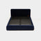 Up Bed  option Deep Blue Velvet 2-N