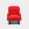 Melinda Chair  option Berry Red Wool H-680 BR