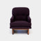 Melinda Chair  option Eggplant Wool T-680 ET
