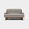Melinda Settee  option Grey Wool T-240 GR
