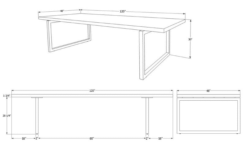 GAX 48 Dining Table