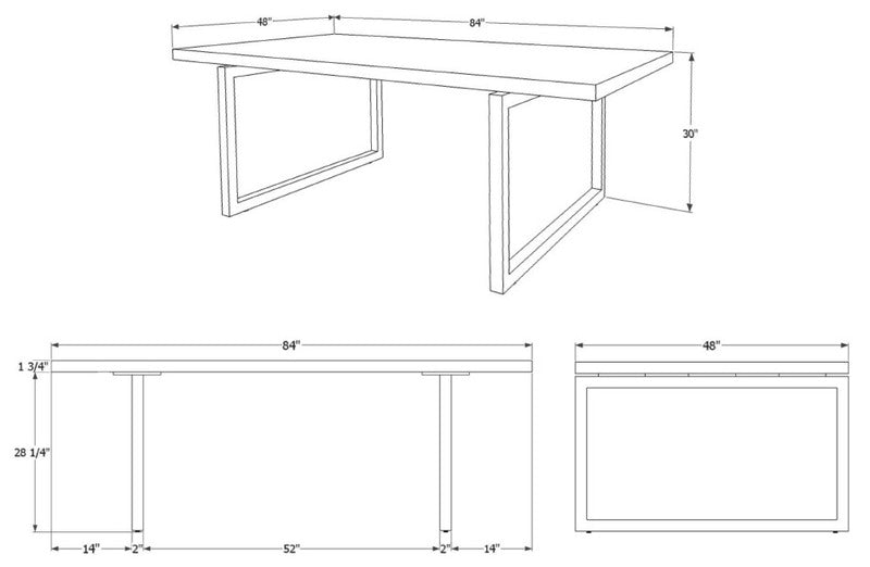 GAX 48 Dining Table