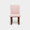 C2 Armless Chair  option Blush Linen Blend 5-B