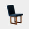 C2 Armless Chair  option Denim Velvet 6-D