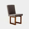 C2 Armless Chair  option Slate Velvet 6-SL