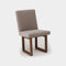 C2 Armless Chair  option Vicuna Velvet 6-V