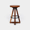 X Bar Stool  option Saddle Leather L-W