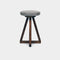 X Counter Stool  option Smoke Leather L-S