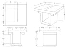 SQ18 End Table