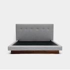 101082 Upholstered Platform Bed