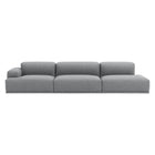 Connect 3-Seater Sofa with Open End