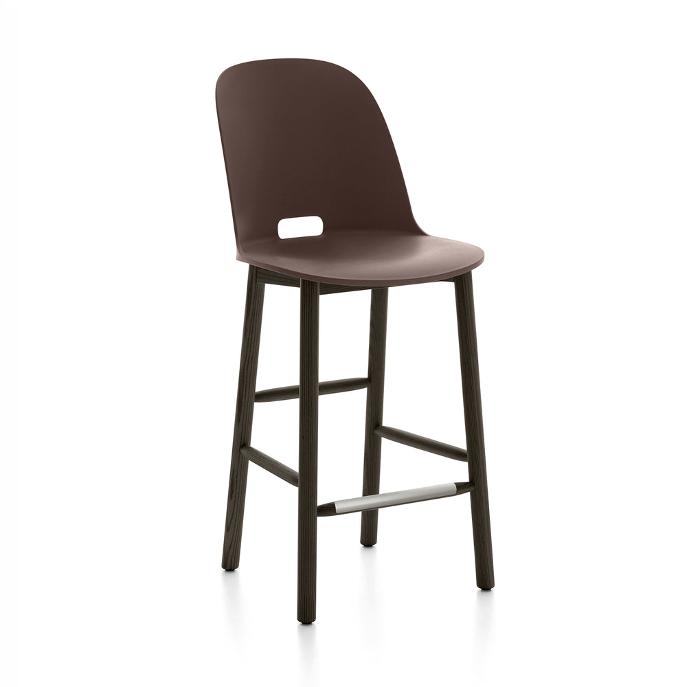 Alfi High Back Bar and Counter Stool