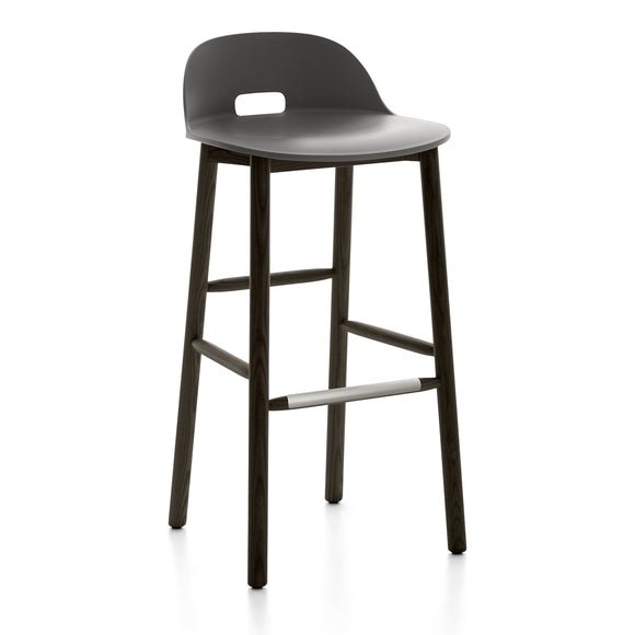 Alfi Low Back Bar and Counter Stool