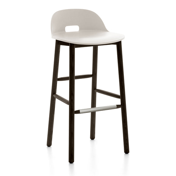 Alfi Low Back Bar and Counter Stool
