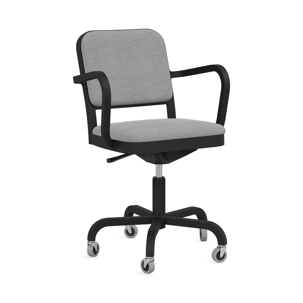 Navy Officer Swivel Armchair