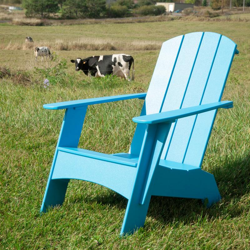 Adirondack Curved Outdoor Chair