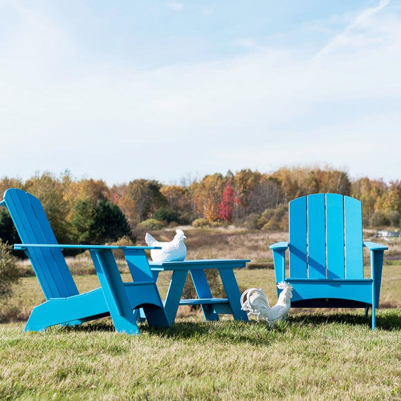 Adirondack Curved Outdoor Chair